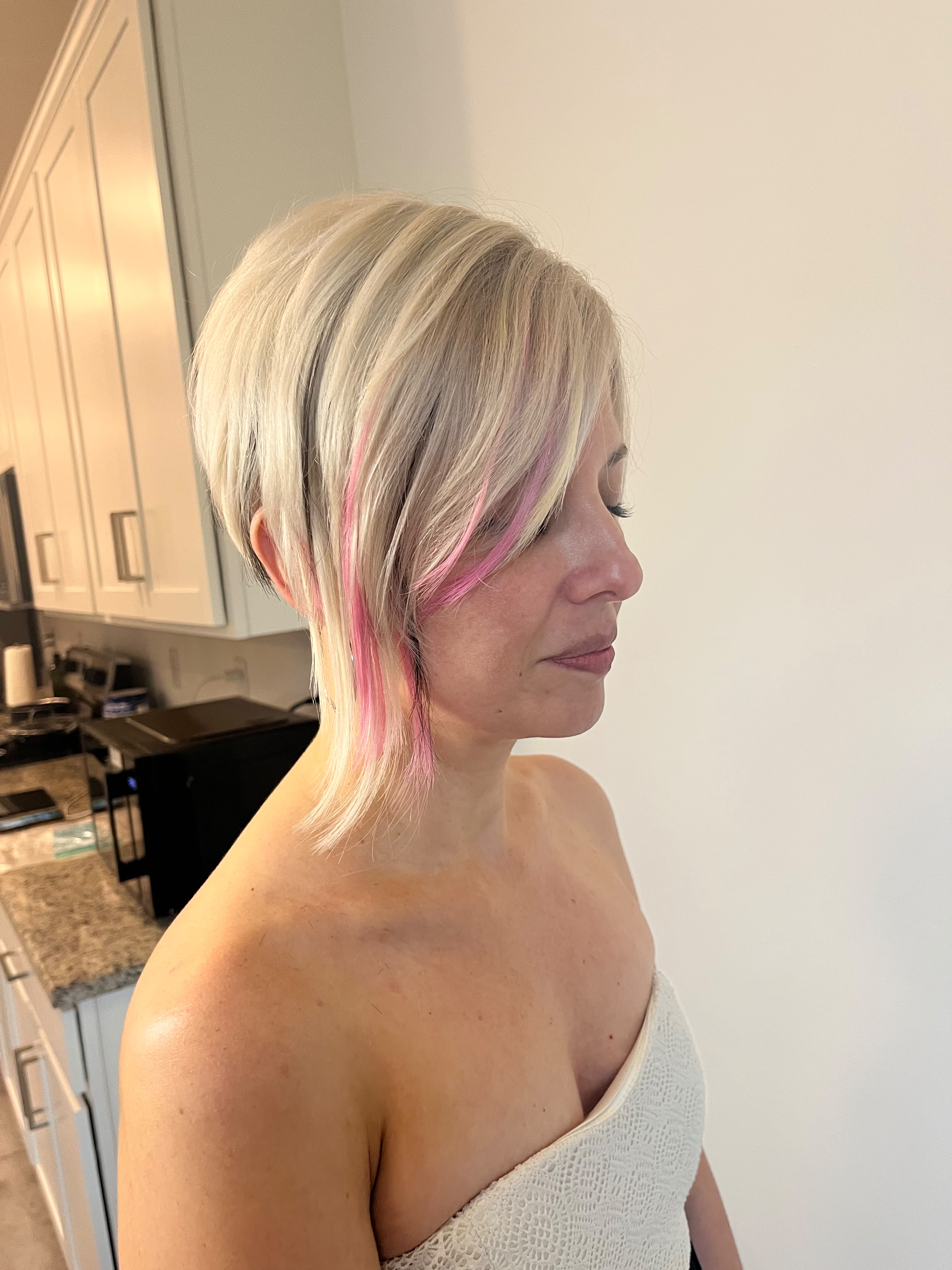 Before keratin - natural texture
